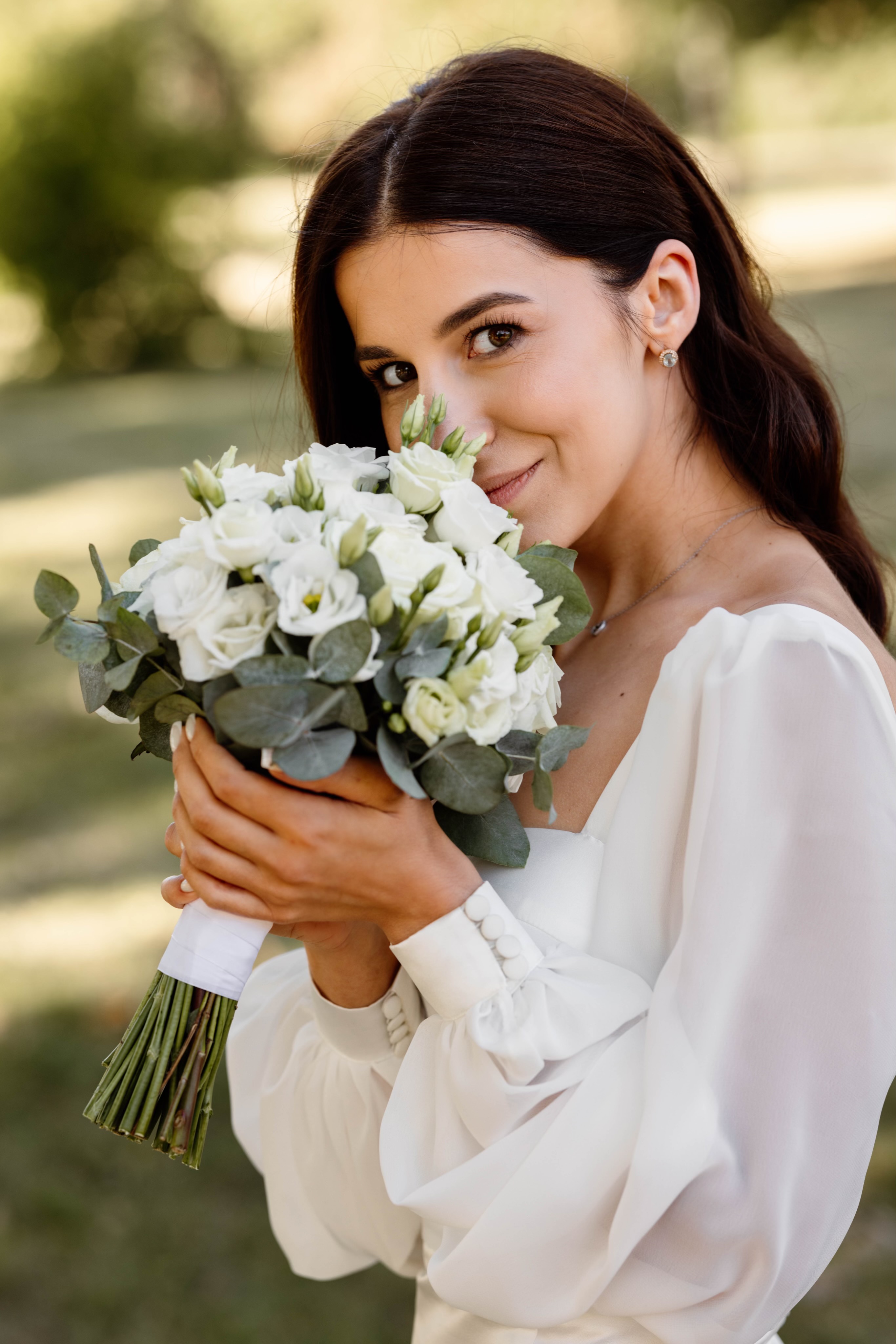 bukiet ślubny węgrów